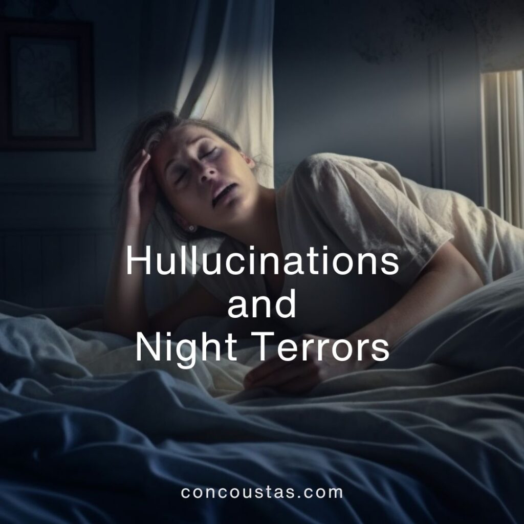 hallucinations and night terrors during sleep paralysis 